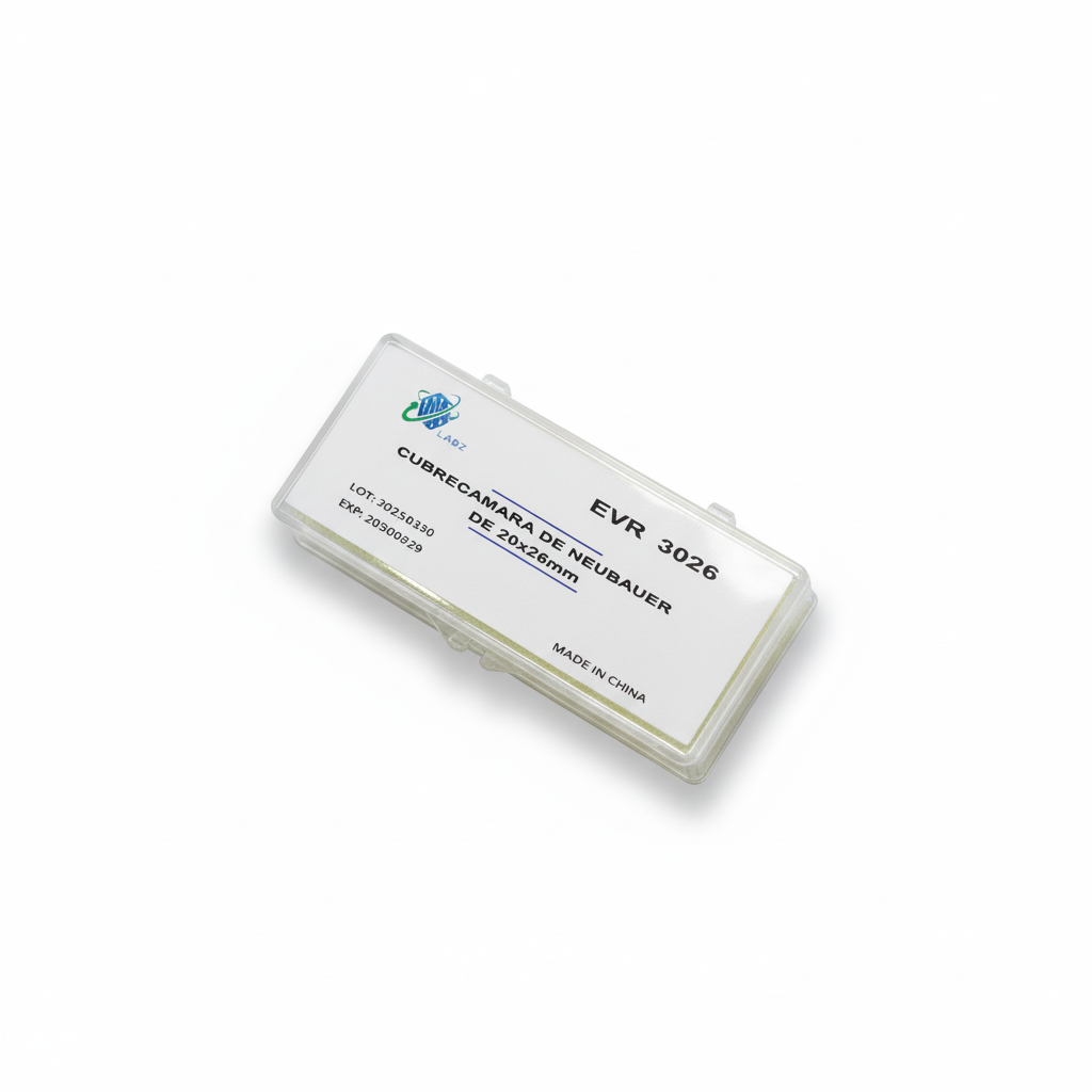 Cubre Cámara de Vidrio 20 x 26 mm - Caja x 100 Unidades