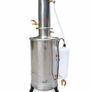 Destilador de agua eléctrico de acero inoxidable de 10lts. Modelo DZ. Marca FAITHFUL