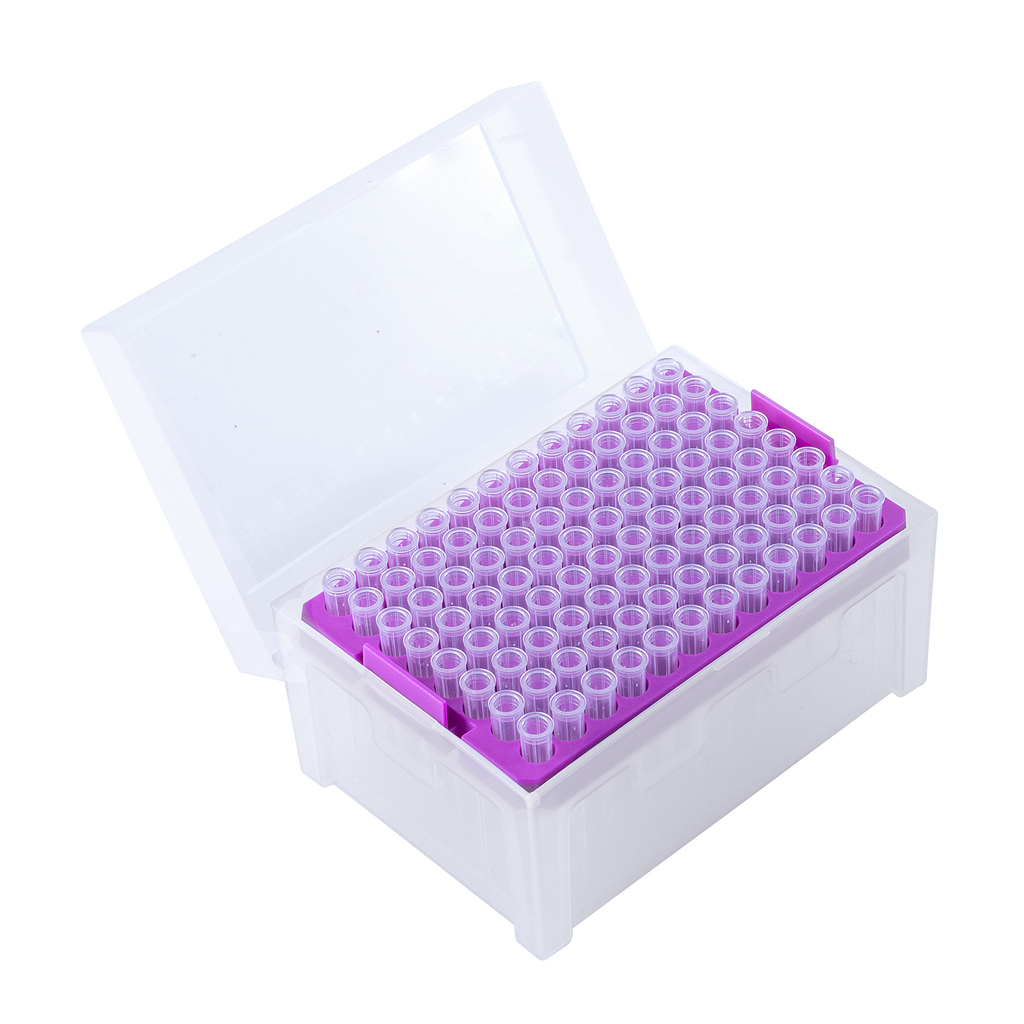 Tips con Filtro 10 µl - Rack de 96 Unidades
