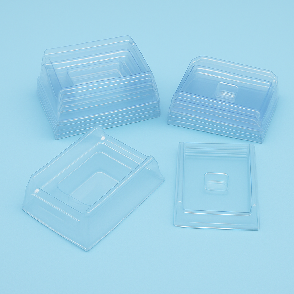 Moldes de Plástico 40 x 25 x 5 mm - Bolsa x 100 Unidades