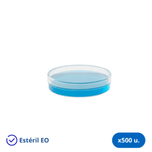 Placa de Petri Estéril 60 mm Diámetro - Caja x 500 u