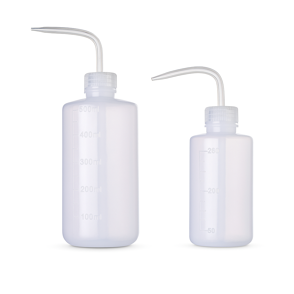 Piseta Plástica de 150 ml, Graduada