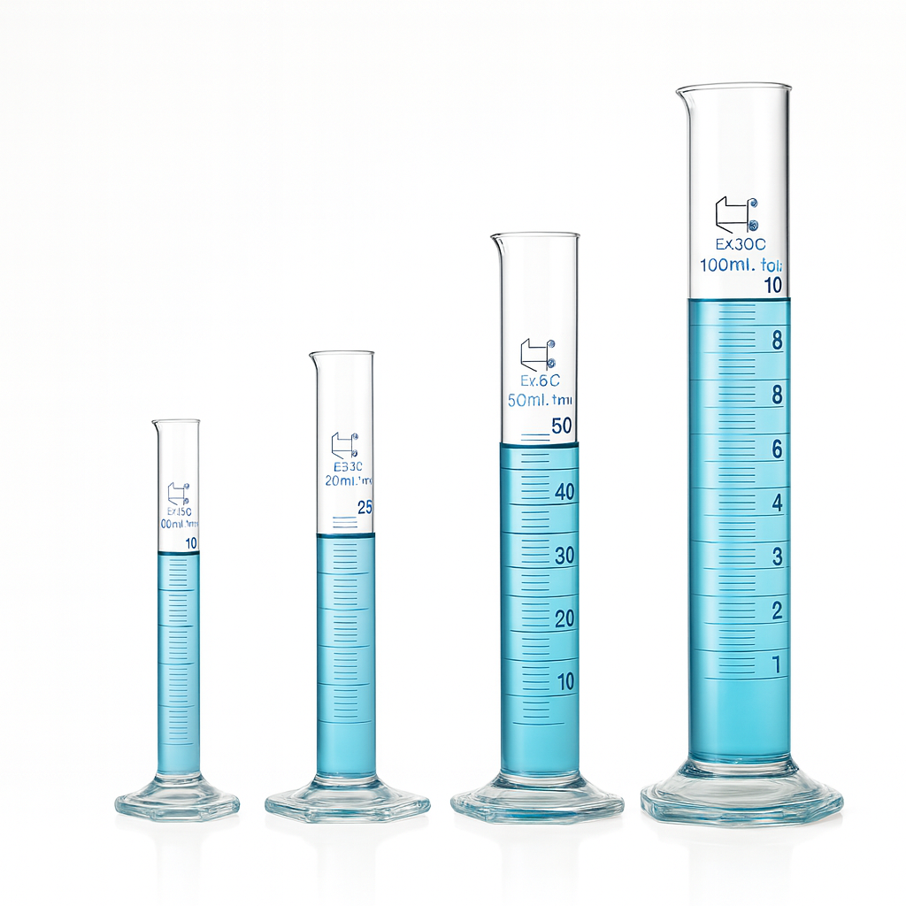 Probeta de Vidrio con Base de Vidrio 1000 ml
