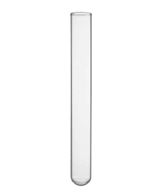 Tubo 16 x 150 mm de Vidrio Borosilicato x 22 ml de Ensayo - Caja x 100 Unidades